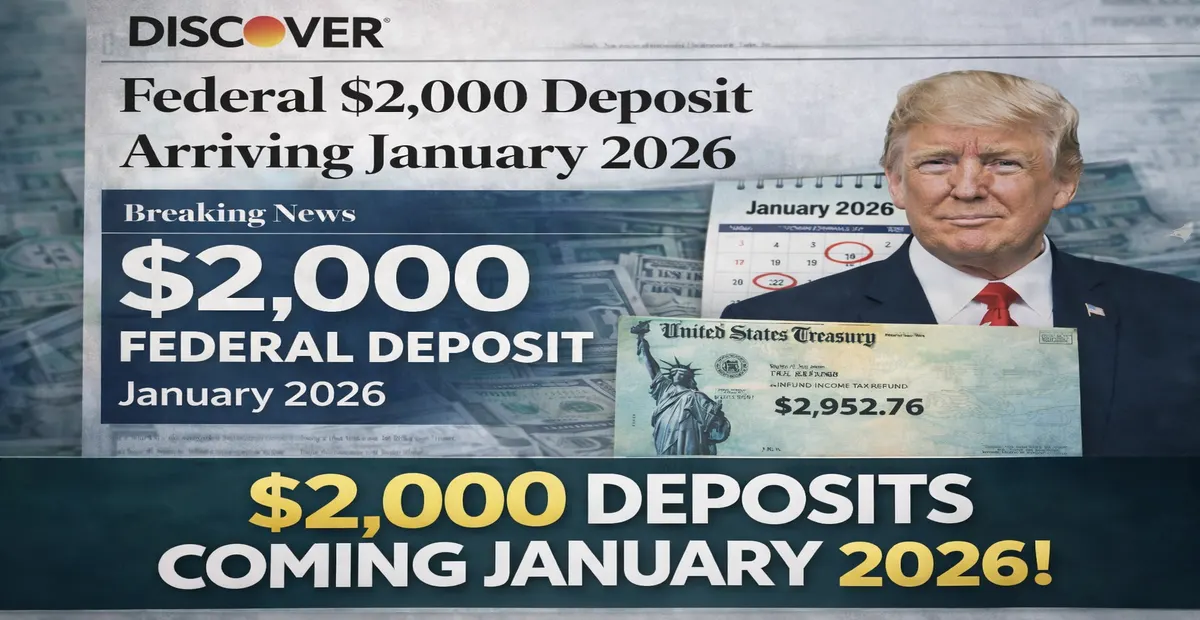 Federal $2,000 Direct Deposit January 2026